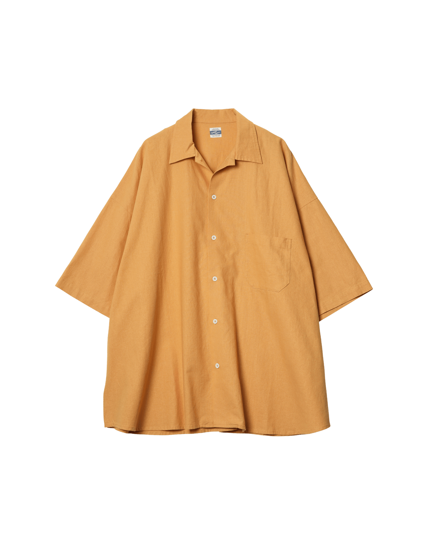 Cotton Linen Slab H/S Big Shirt
