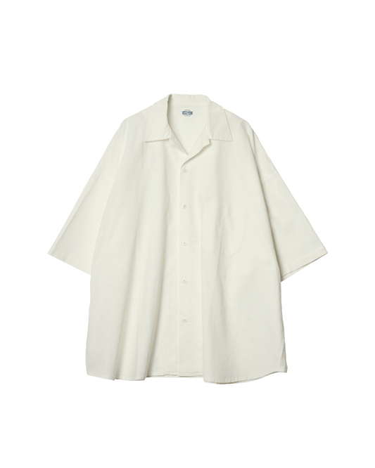 Cotton Linen Slab H/S Big Shirt