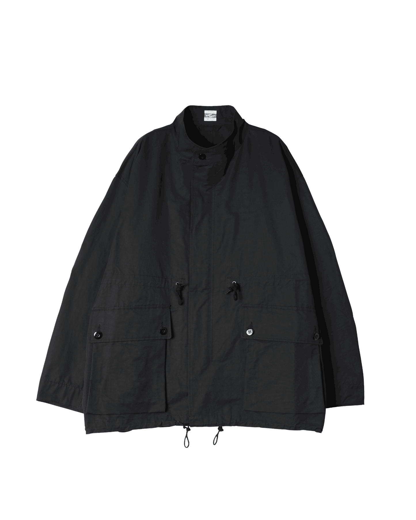 Cotton Nylon Stand Coat