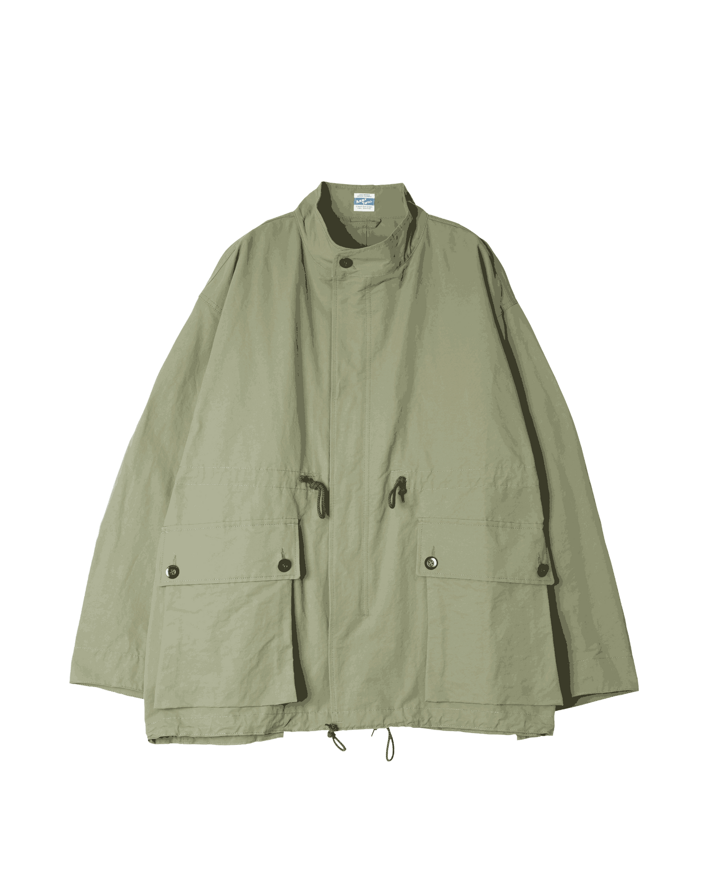 Cotton Nylon Stand Coat