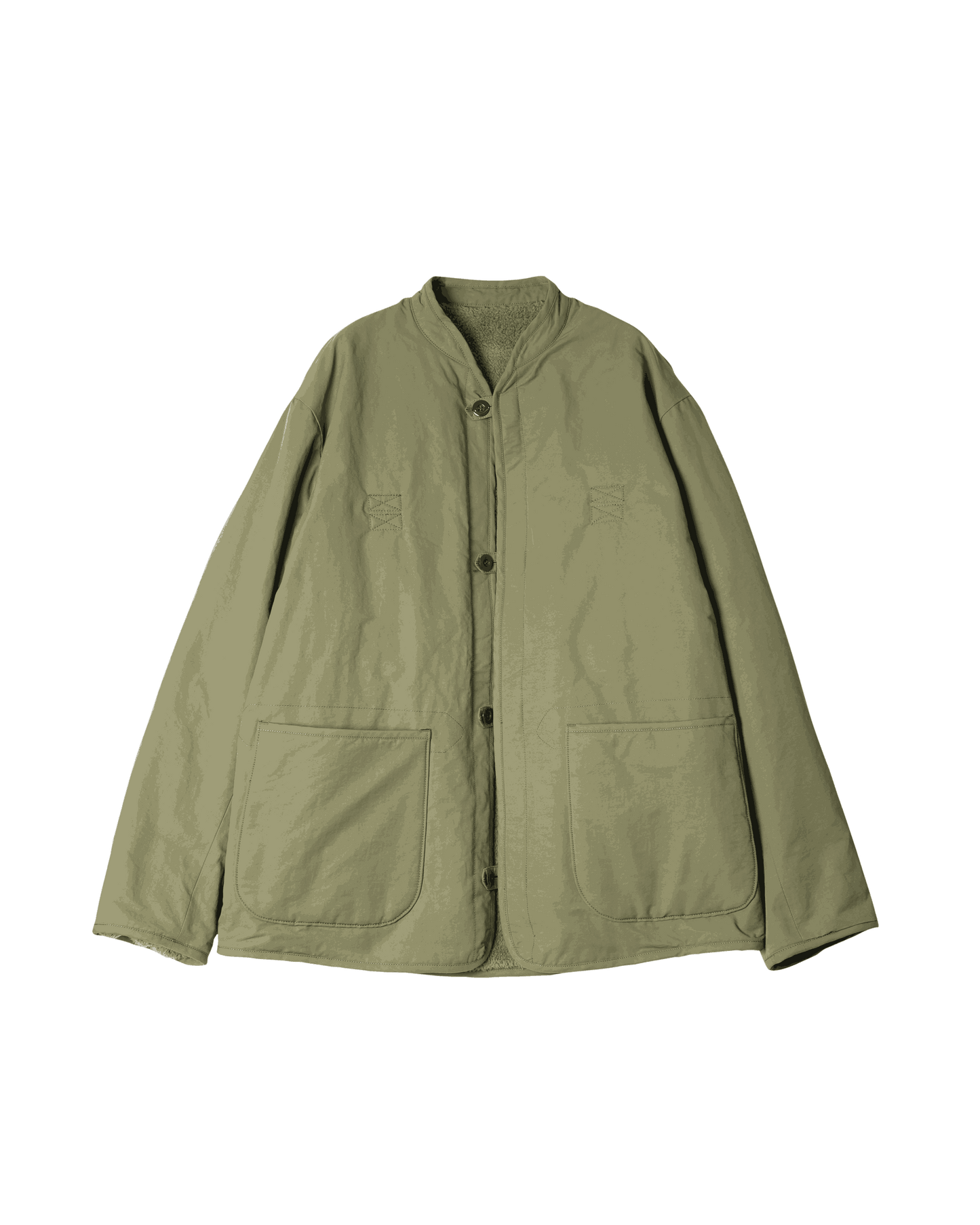 Cotton Nylon Reversible Jacket