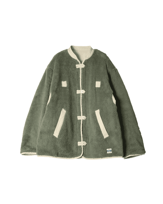 Cotton Nylon Reversible Jacket