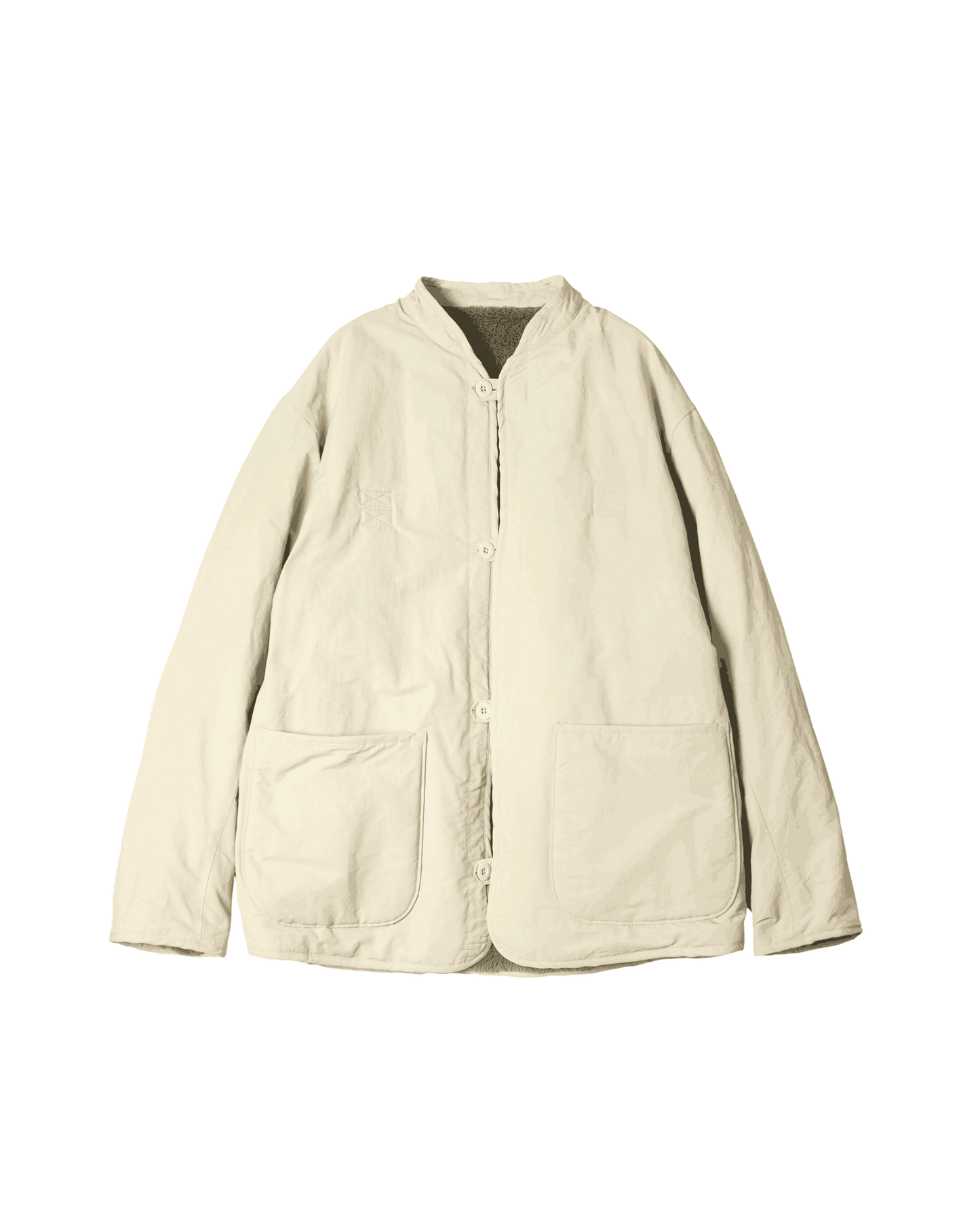 Cotton Nylon Reversible Jacket