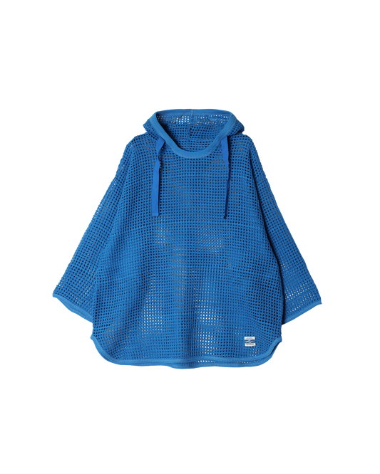 Cotton Mesh Hoodie