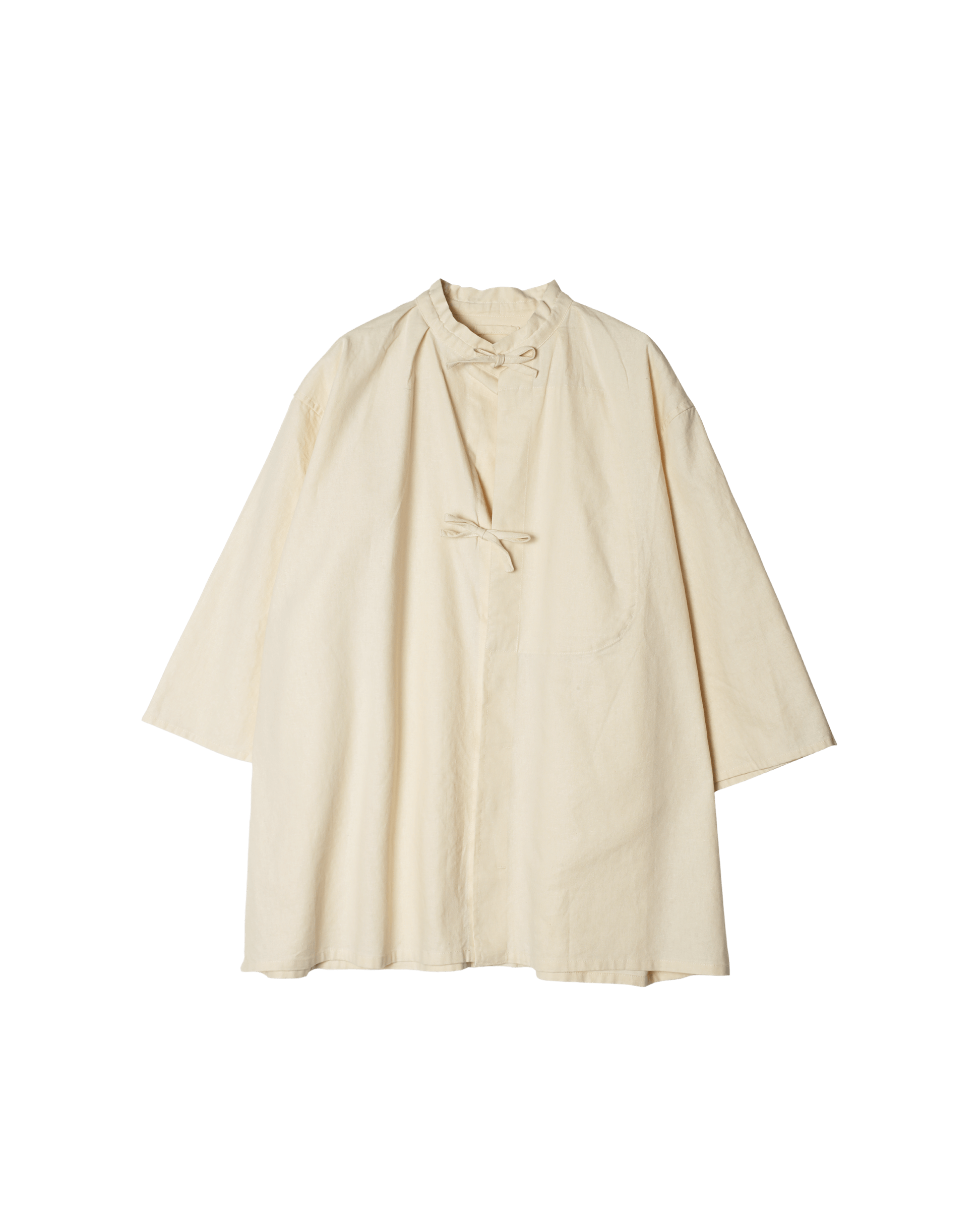 Cotton Linen Slab Half Sleeve Smock Shirt – ARMY TWILL