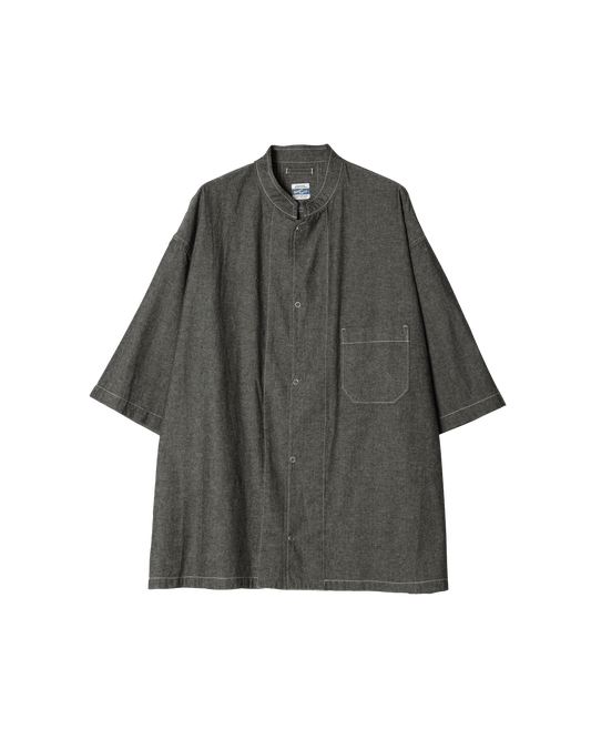 Chambray Snap Half Sleeve Shirt