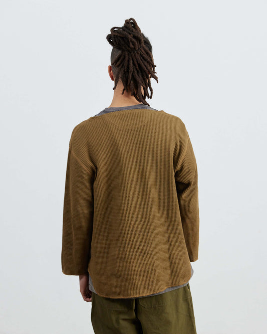 Waffle Boat Neck Tee
