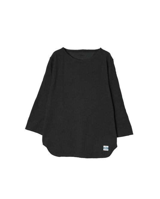 Waffle Boat Neck Tee