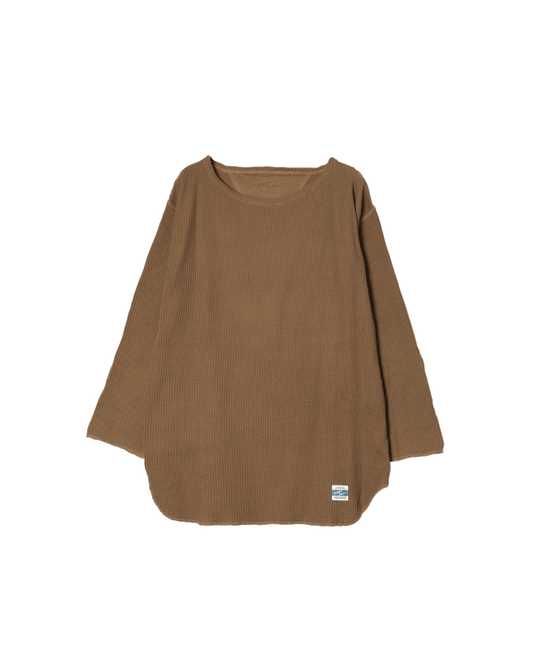 Waffle Boat Neck Tee