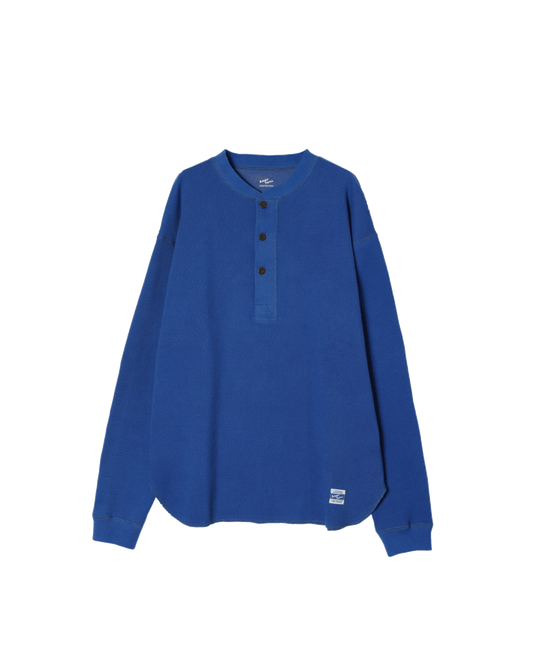 Honeycomb Henley LS Tee