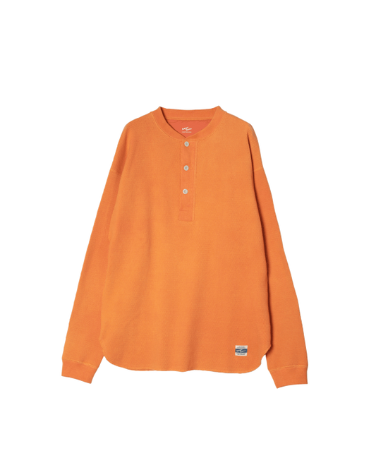 Honeycomb Henley LS Tee