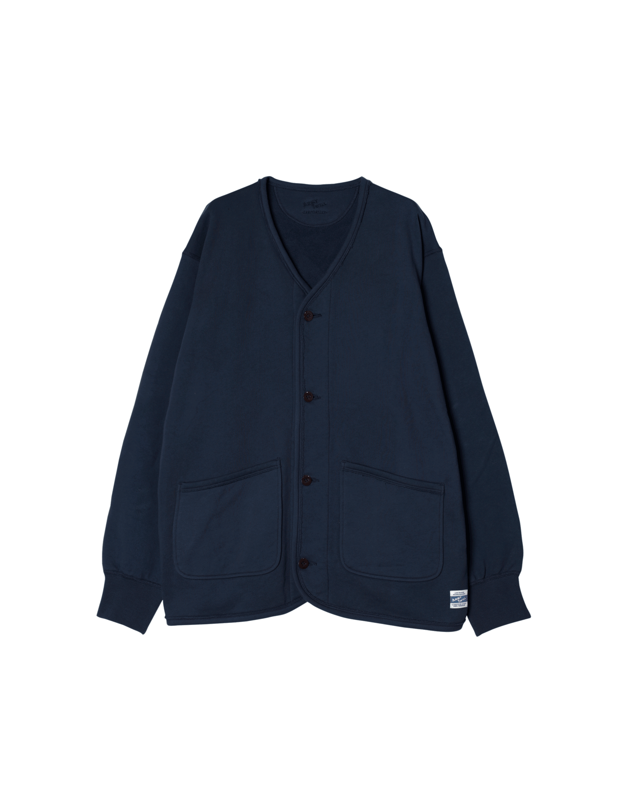 Sweat Cardigan – ARMY TWILL Sweat Cardigan – ARMY TWILL