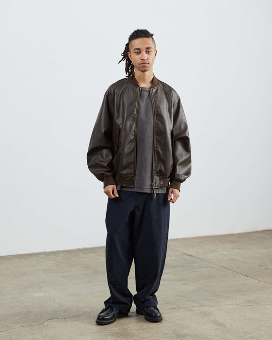 Vegan Leather Blouson