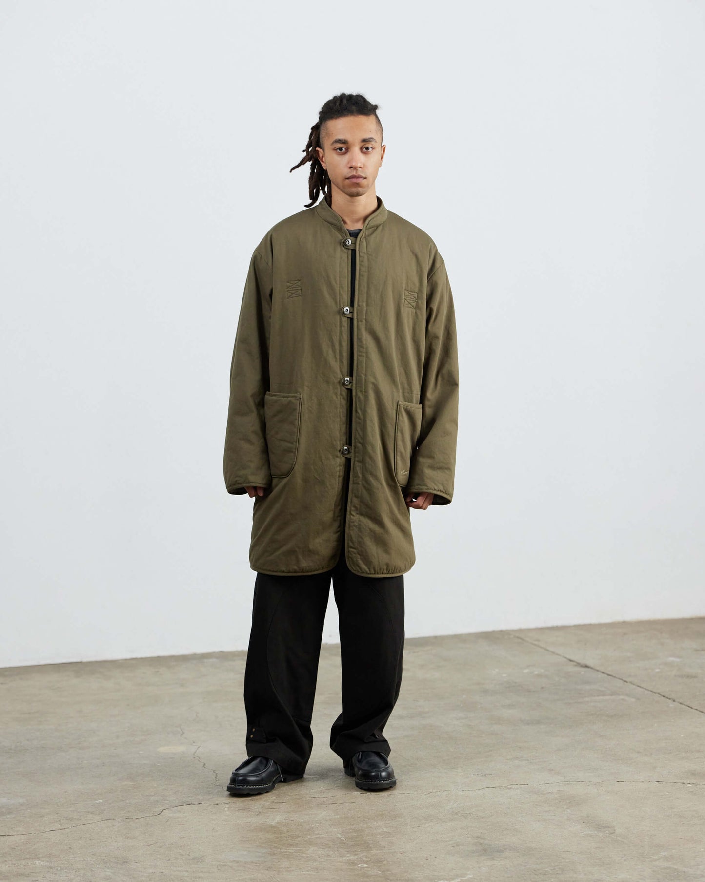 Broken Twill Reversible Coat