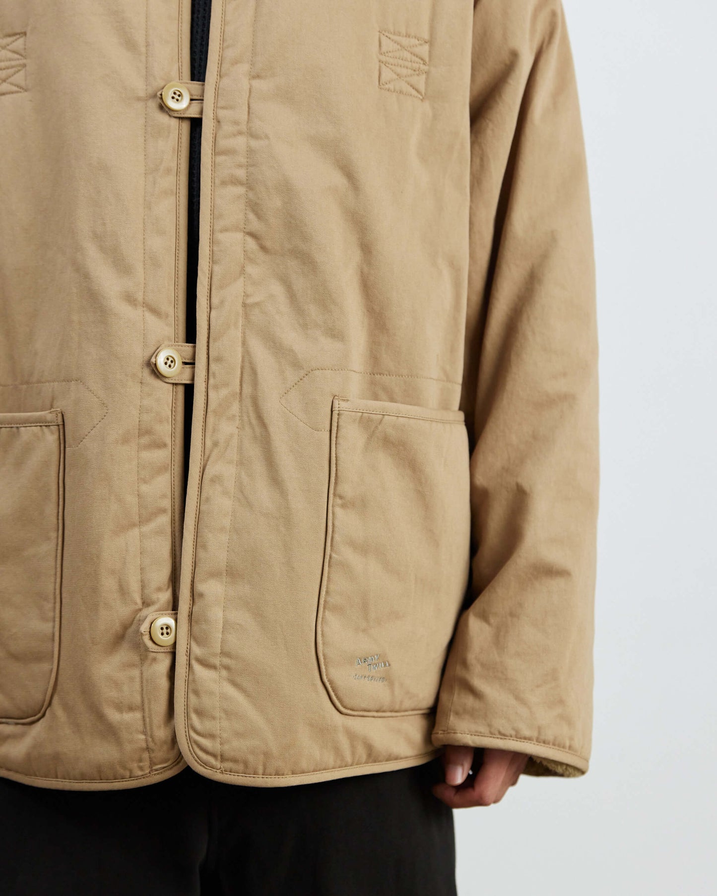 Broken Twill Reversible Jacket