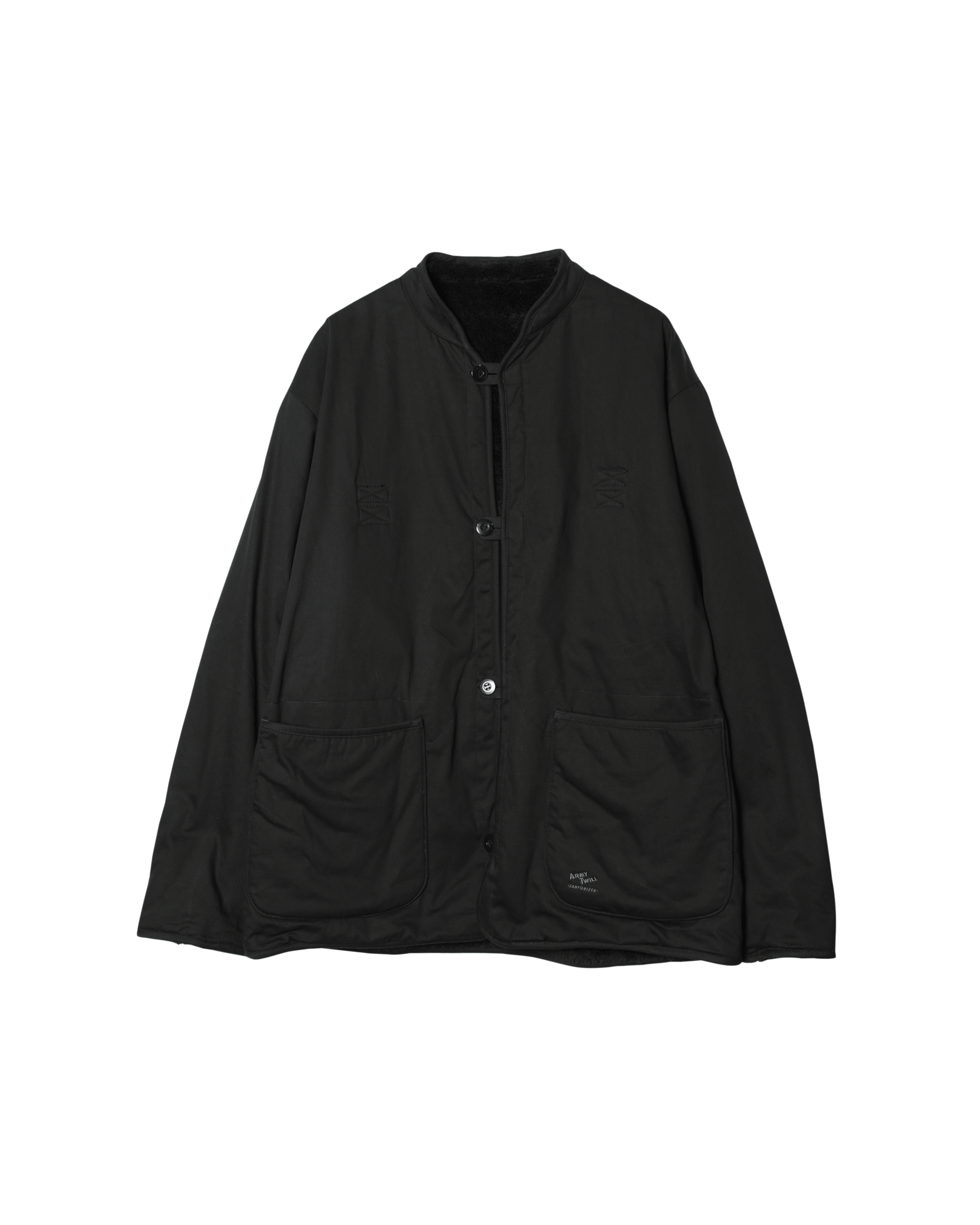 Broken Twill Reversible Jacket – ARMY TWILL Broken Twill Reversible Jacket – ARMY TWILL