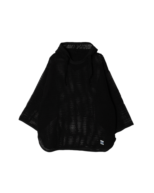 Cotton Mesh Hoodie