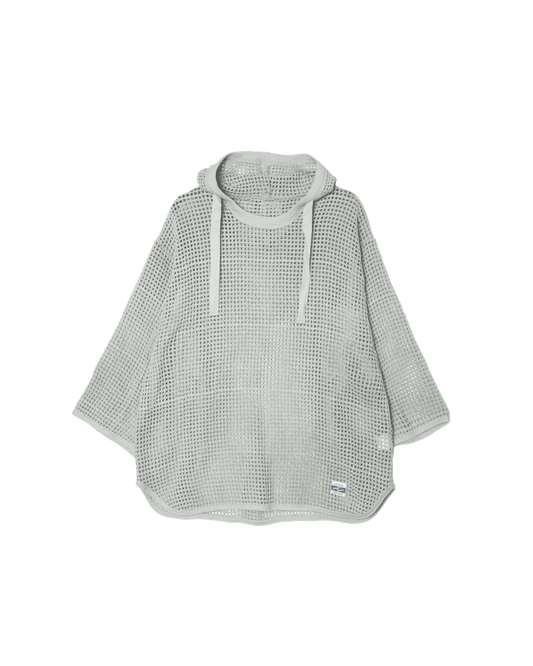 Cotton Mesh Hoodie