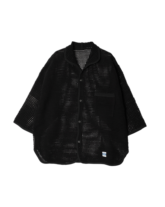 Cotton Mesh Shirt