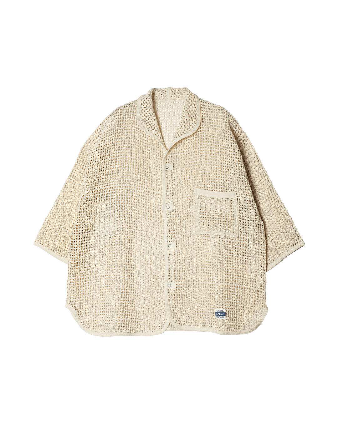Cotton Mesh Shirt