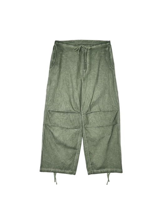 Uneven Dyeing Over Pants