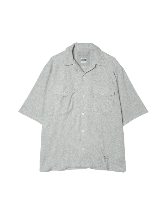 Pile Open Collar Shirt