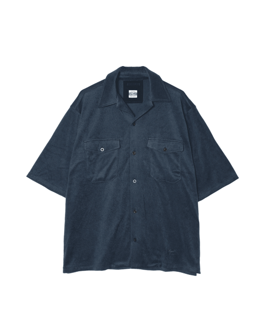 Pile Open Collar Shirt