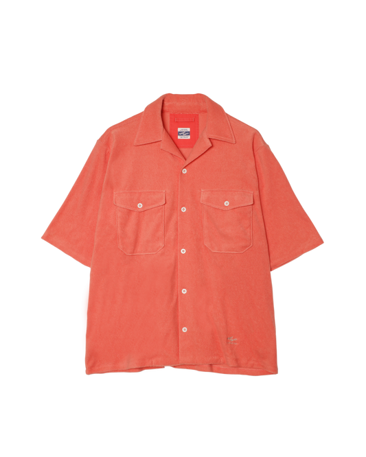 Pile Open Collar Shirt