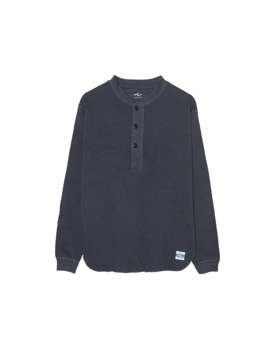 Honeycomb Henley LSTee