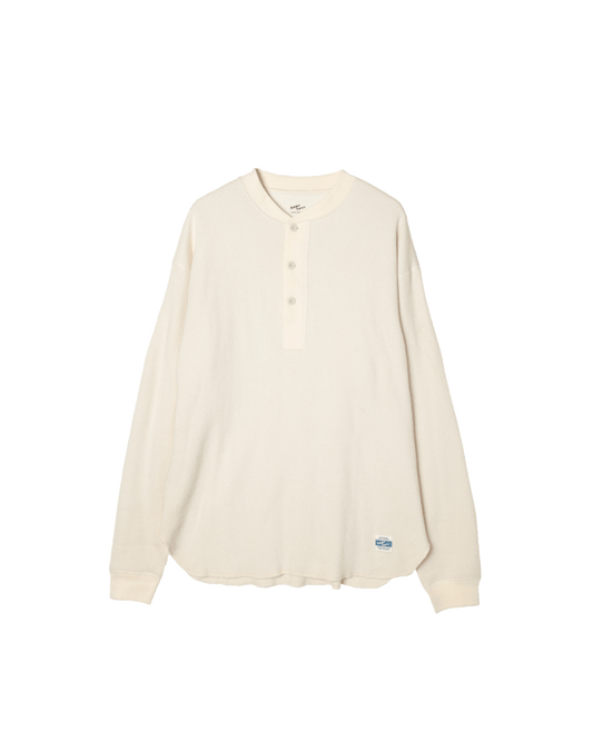 Honeycomb Henley LSTee