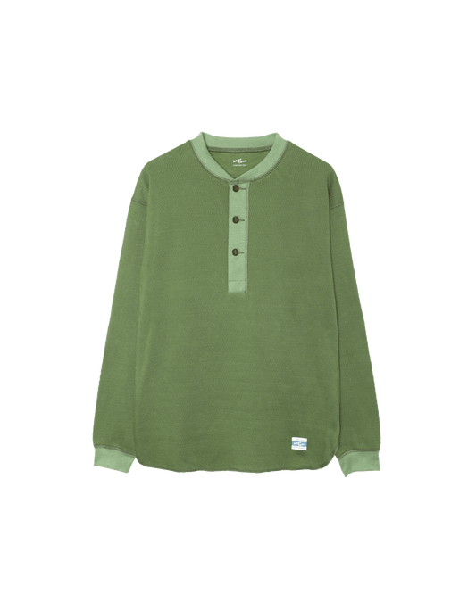 Honeycomb Henley LSTee