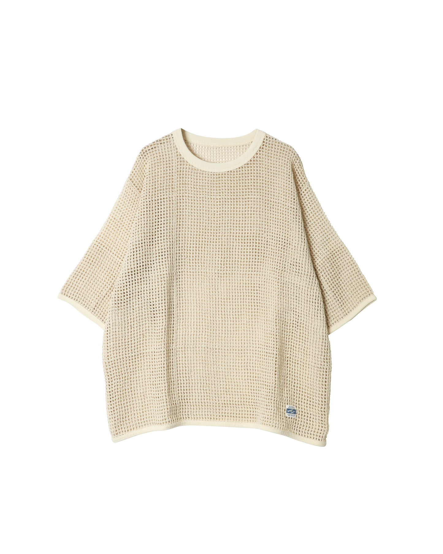 Cotton Embroidery Mesh H/S Tee