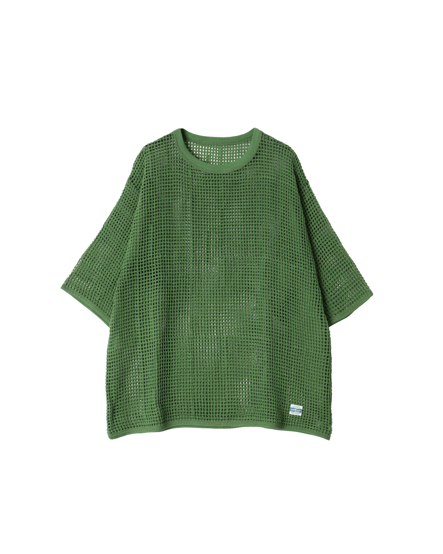 Cotton Embroidery Mesh H/S Tee