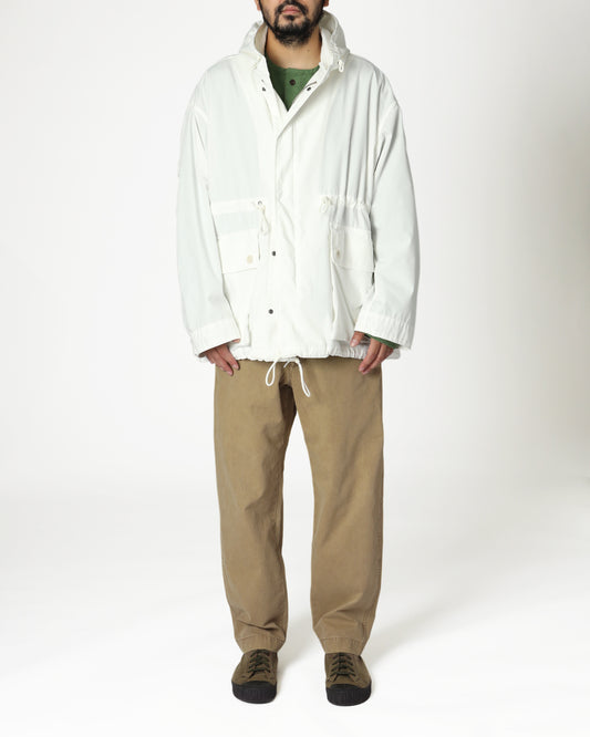 Cotton/Polyester Plain Hooded Coat
