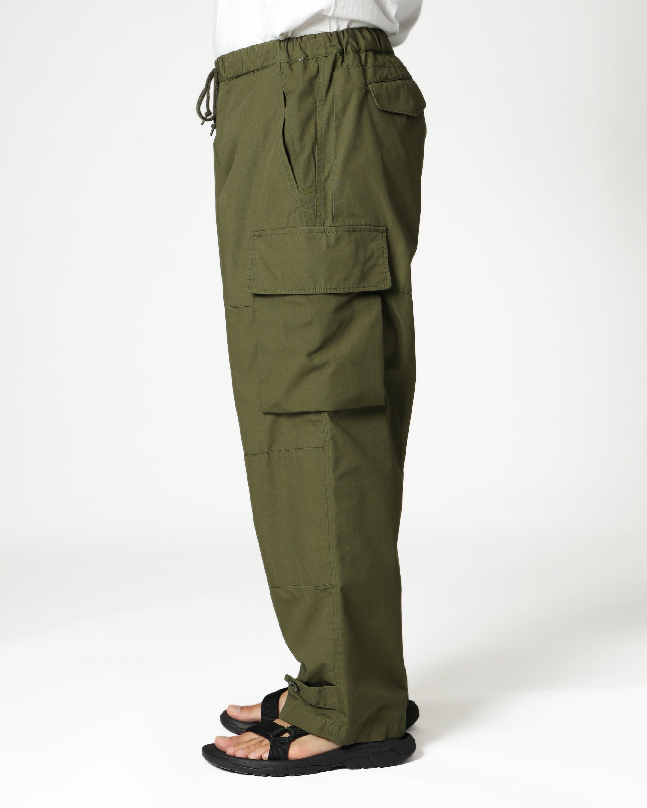 Cotton/Polyester Plain FRA Cargo Pants