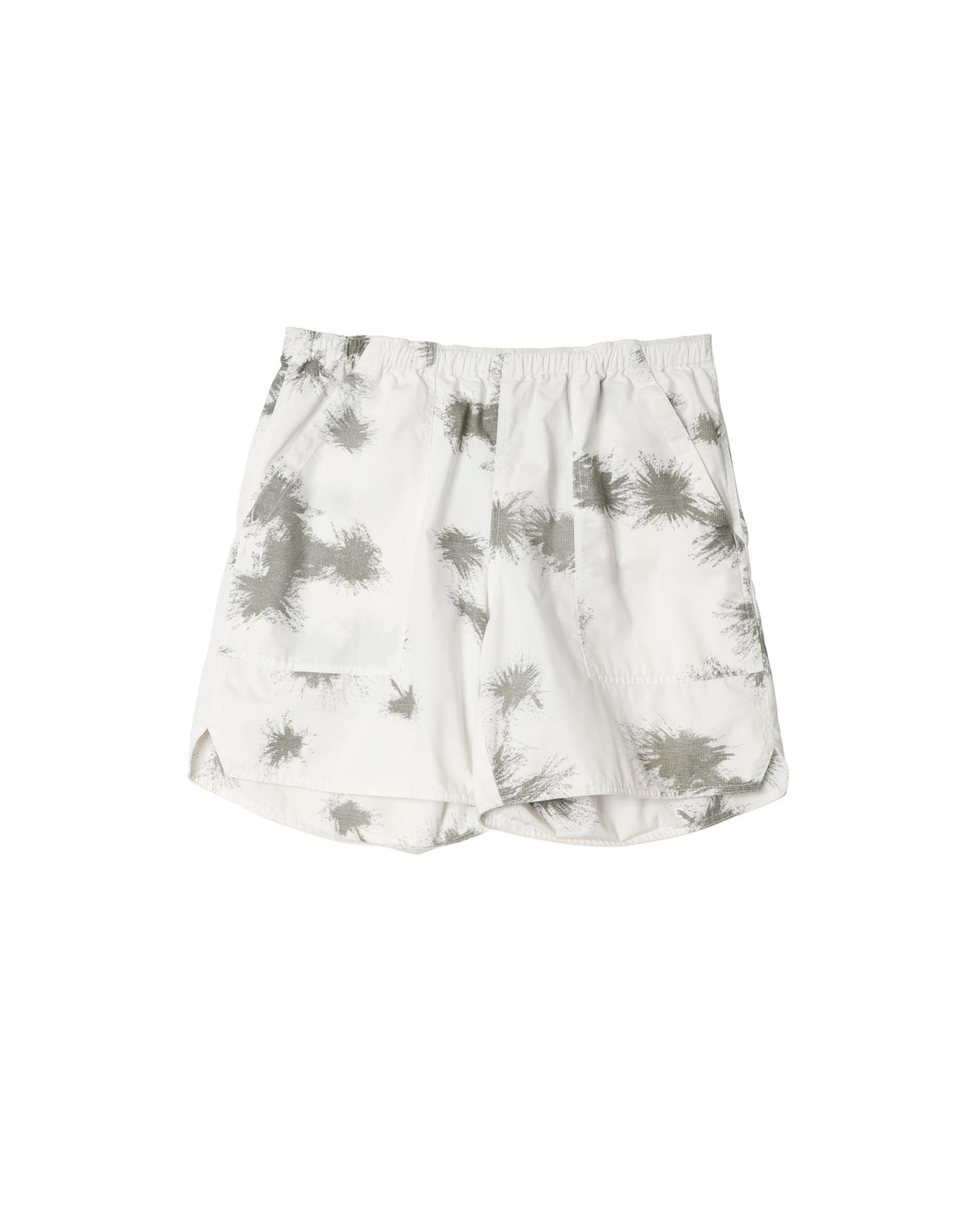 Print Cotton/Polyester Plain Baker Shorts