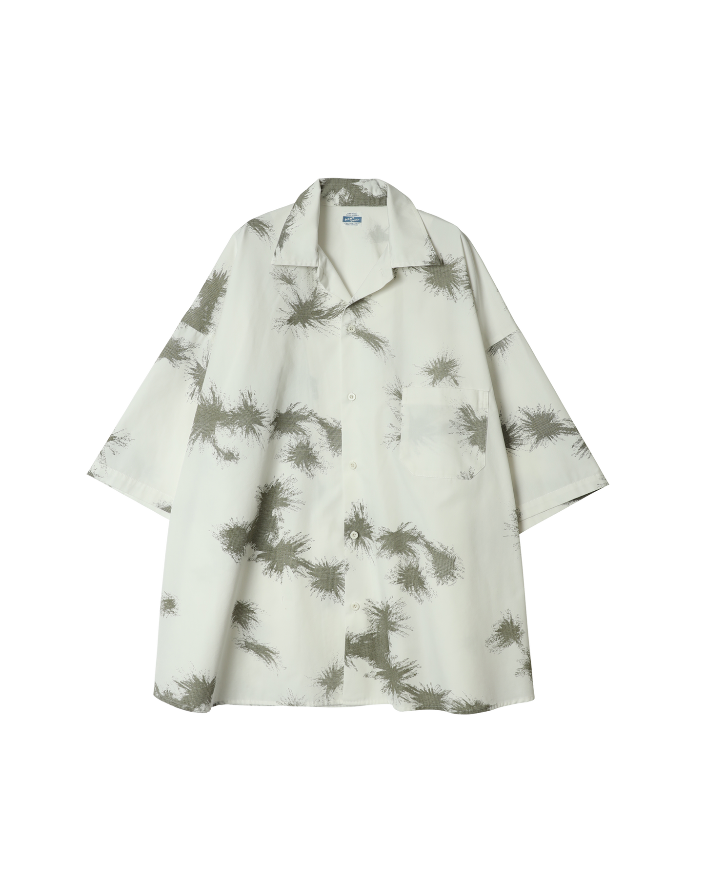 Print Cotton/Polyester Plain Big H/S Shirt